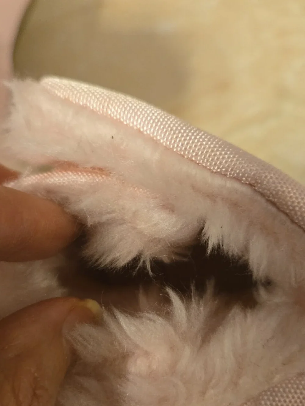 NWT Faded Glory Light Pink Faux Fur Quilted Boots INFANT 5